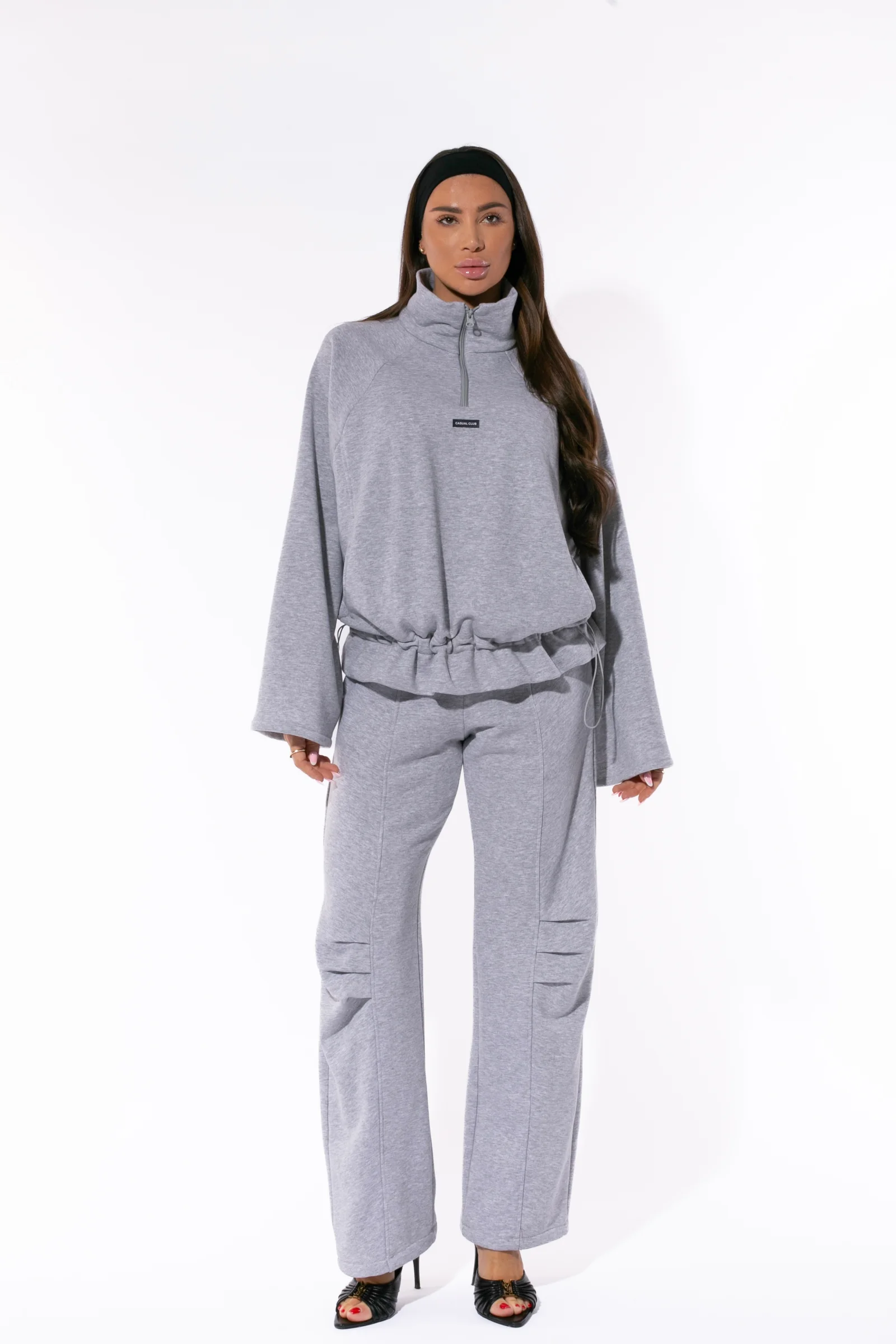 Costum Casual Club Grey — imagine 3