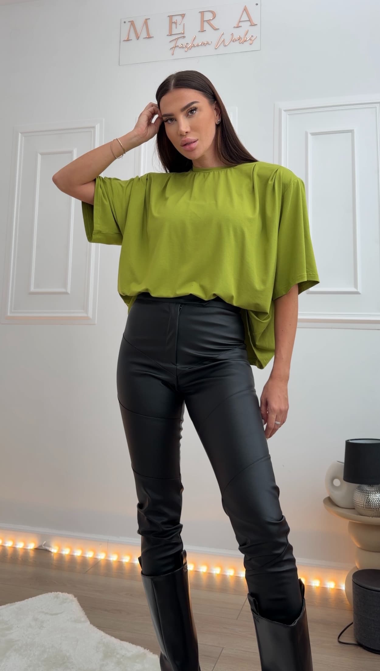 Tricou Umeri Supradimensionati HIGHT — imagine 3