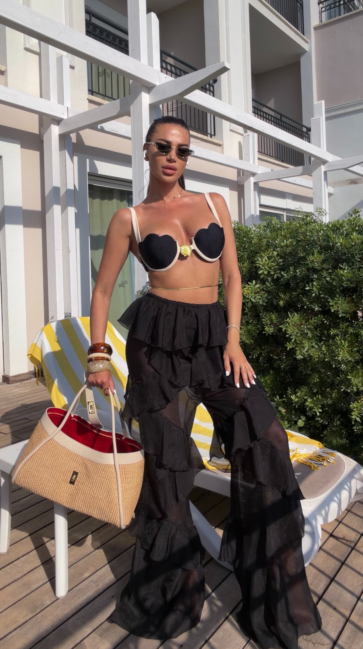 Pantalon Beach Latin — imagine 4