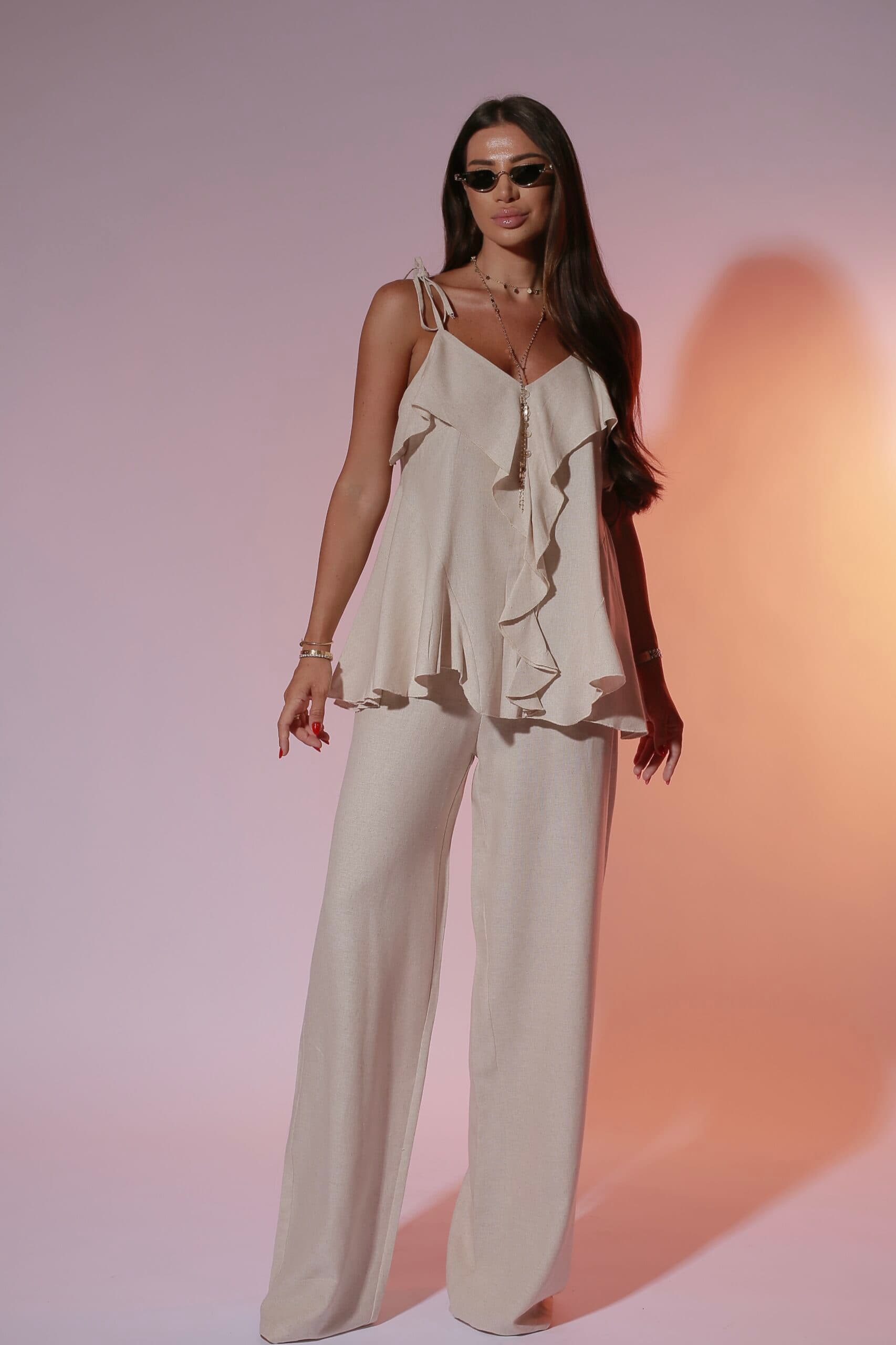 Costum linen ivory wales — imagine 7