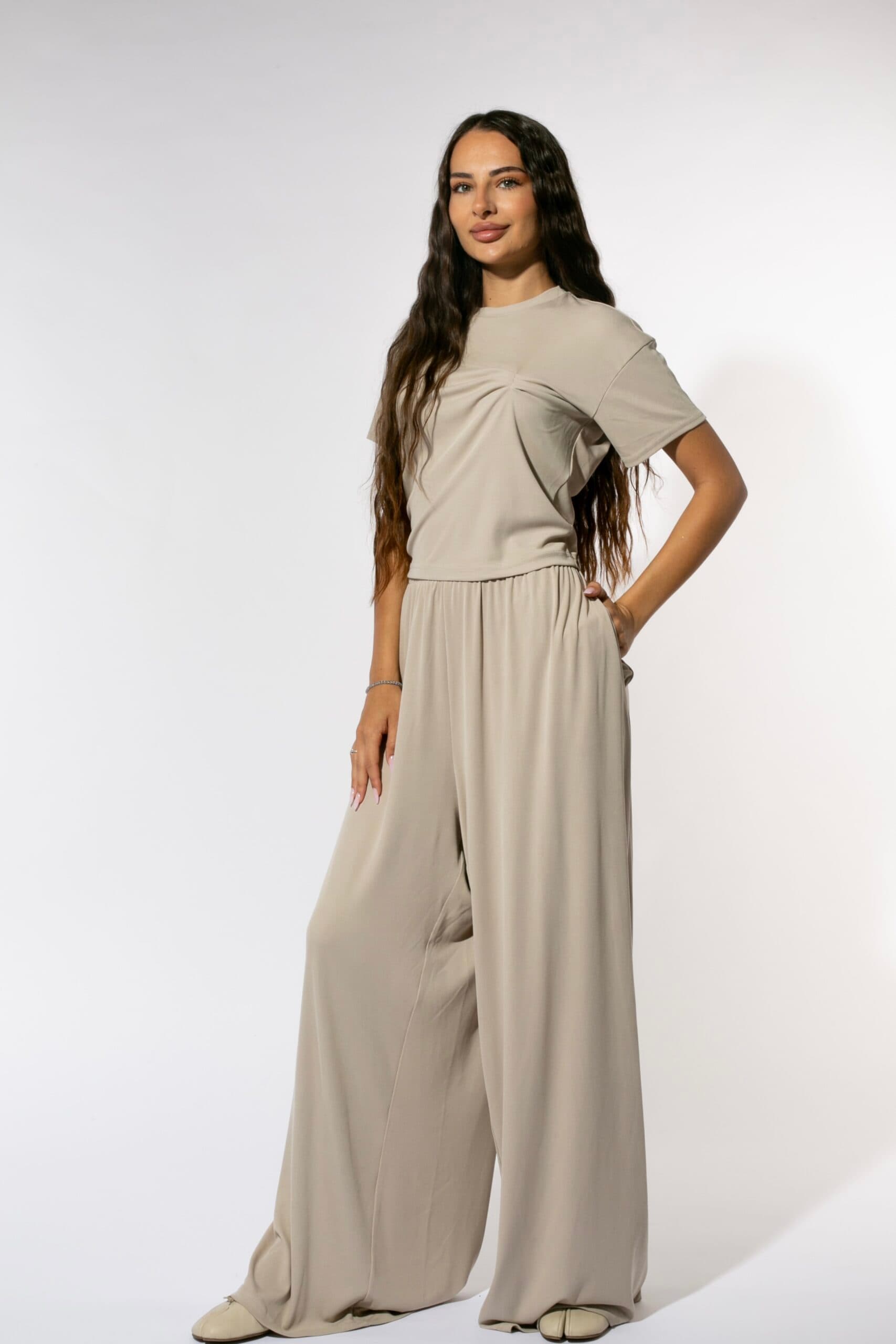 Costum Oliva 3 piese — imagine 3