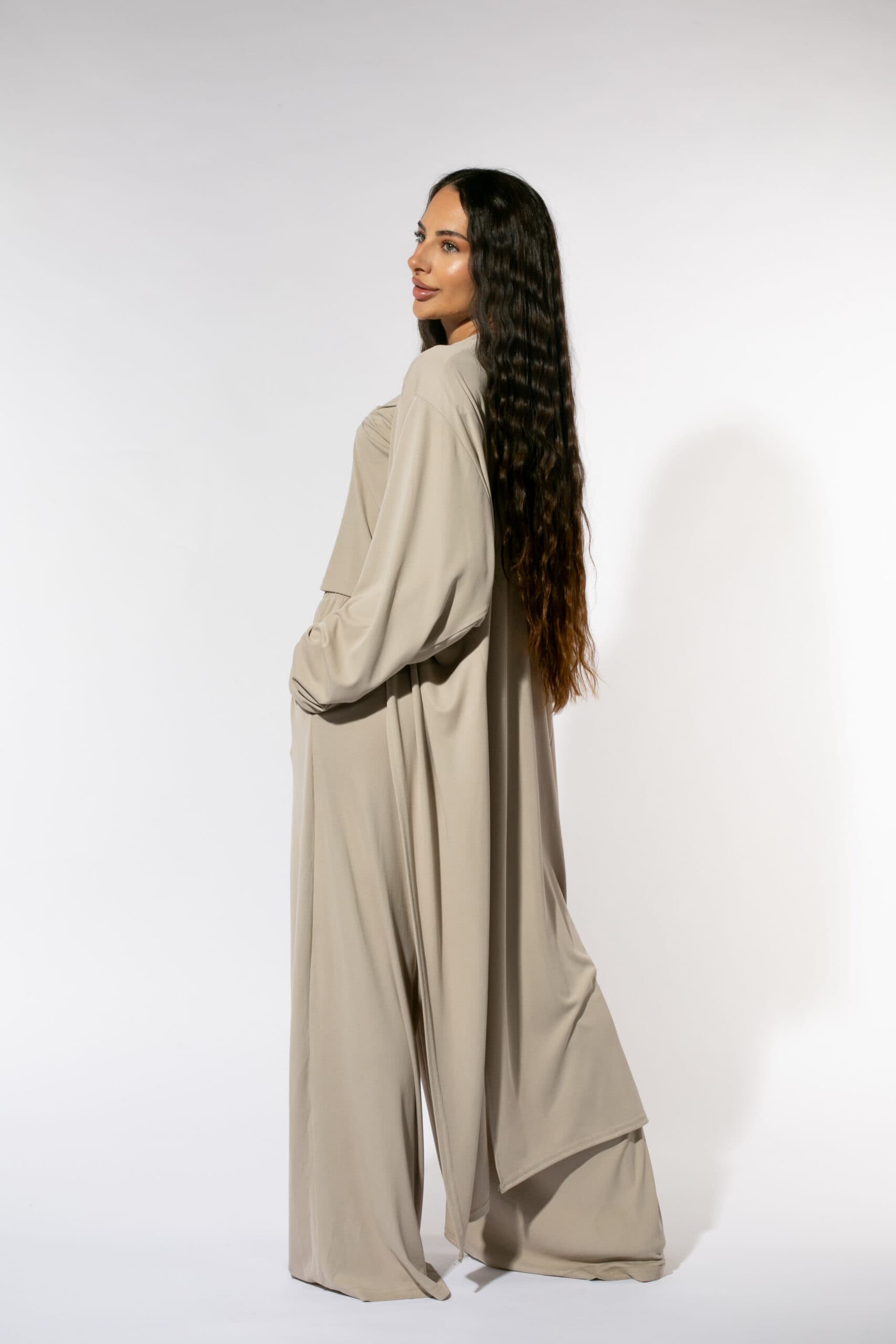 Costum Oliva 3 piese — imagine 5