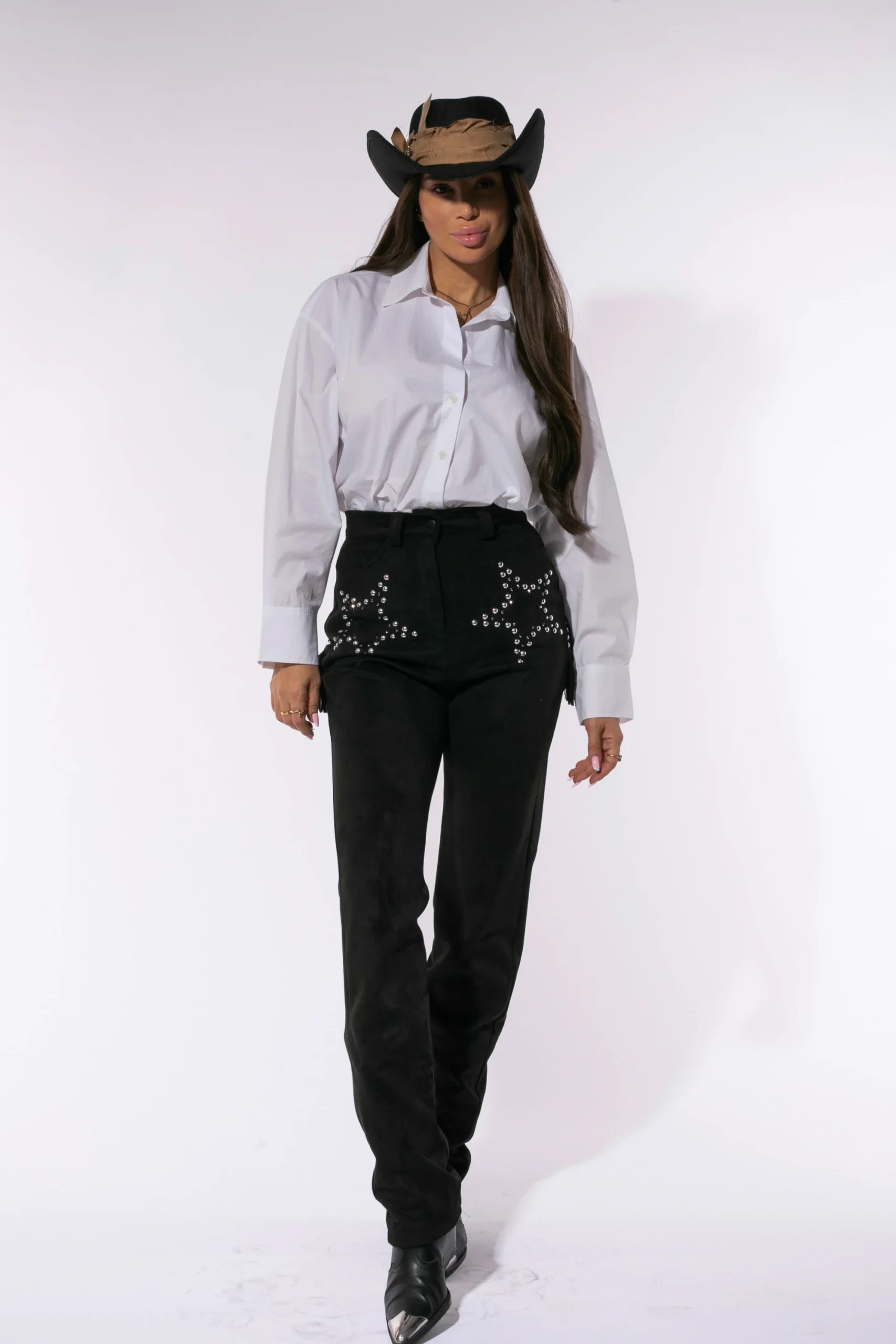 Pantalon Suede Viral — imagine 6