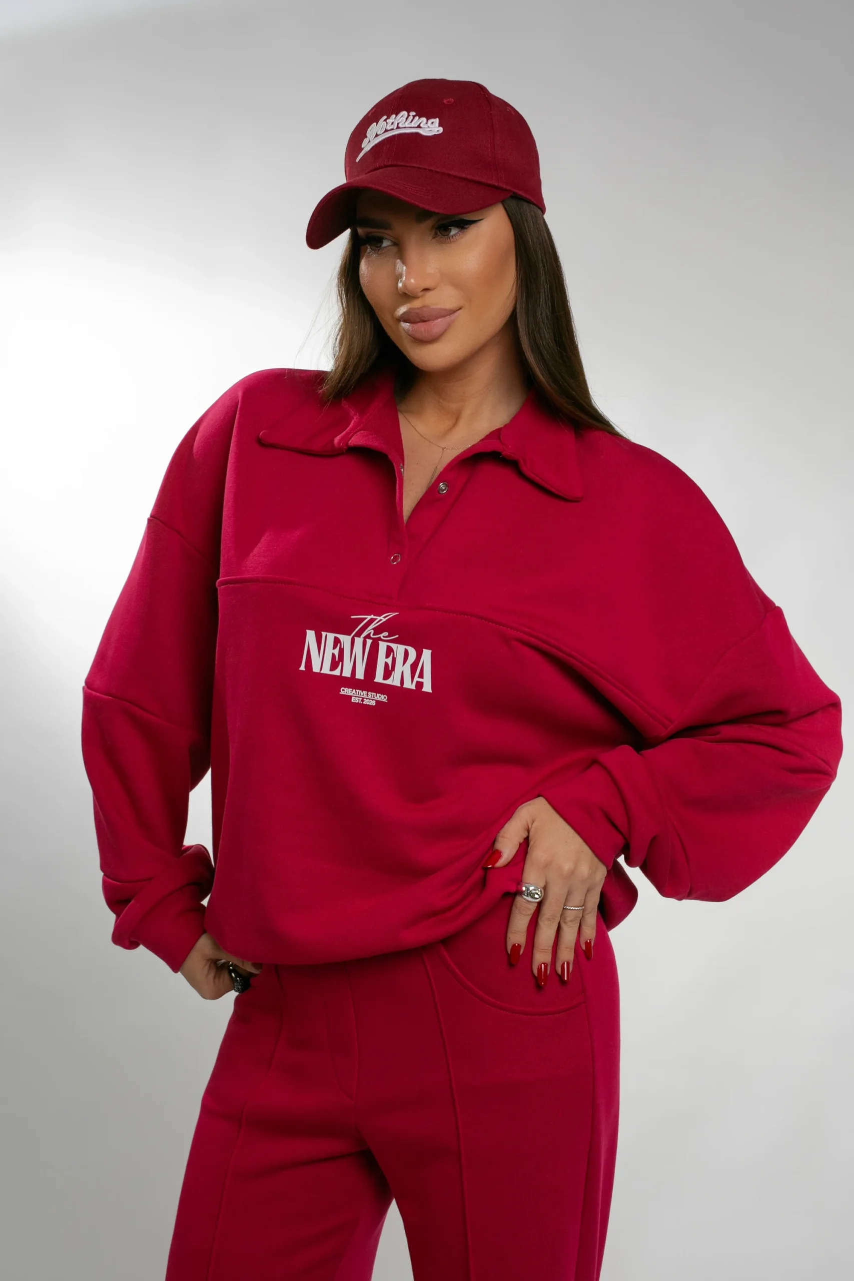 Costum New Era Magenta — imagine 1