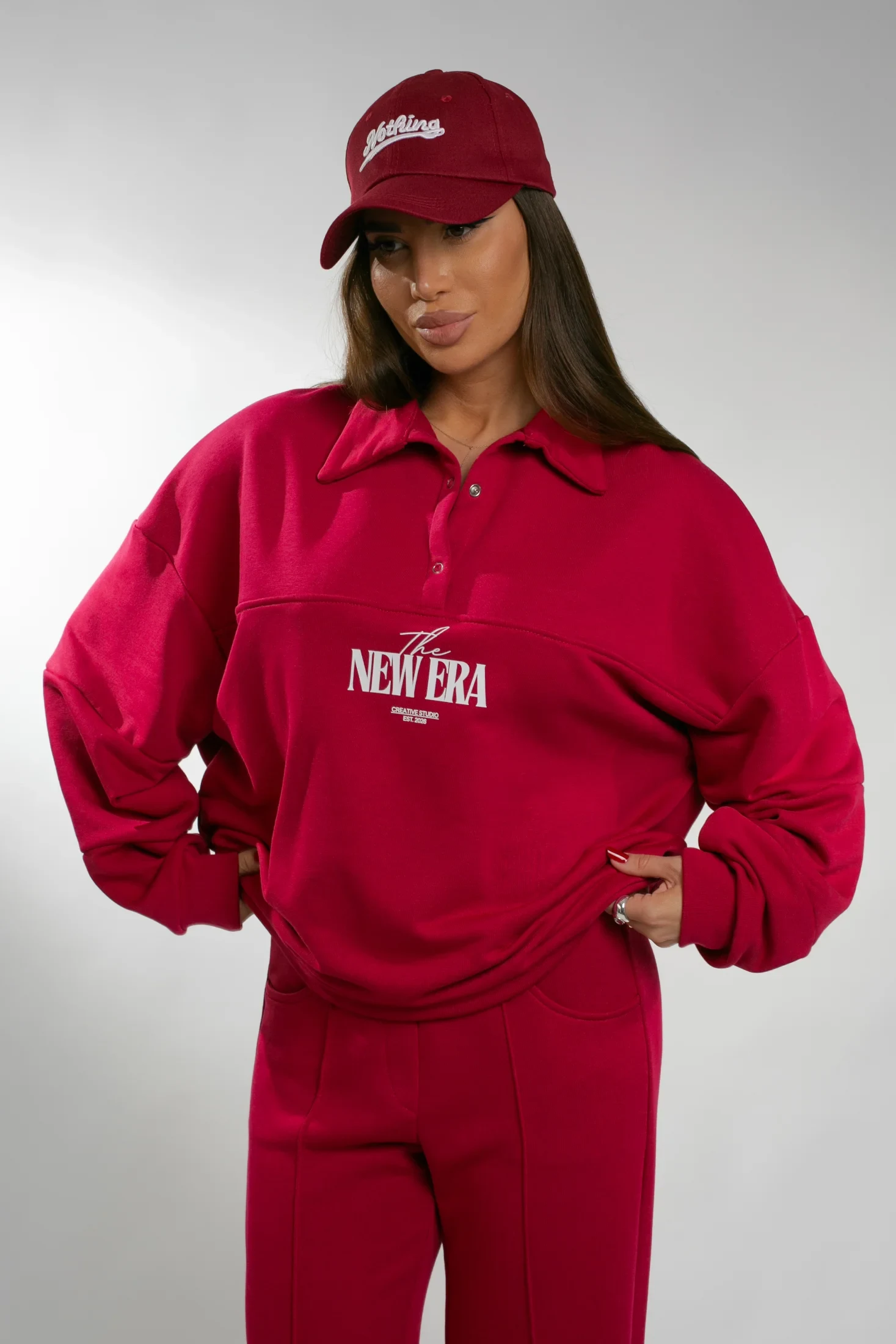 Costum New Era Magenta — imagine 4