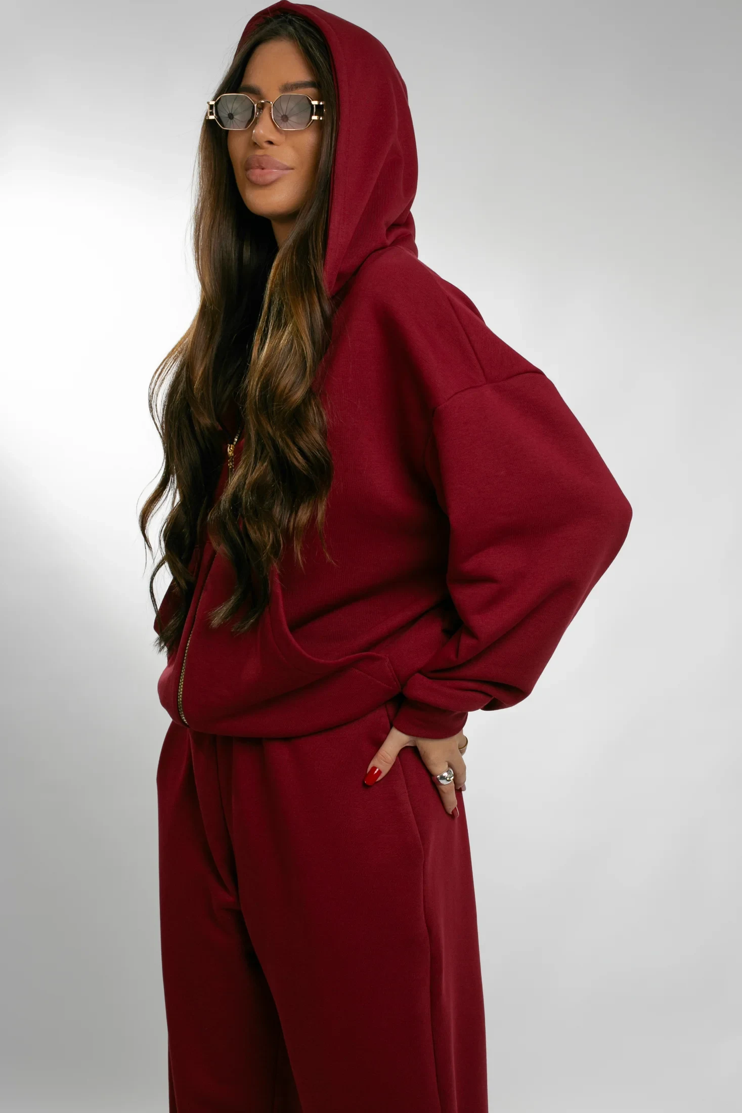 Costum Gold Burgundi — imagine 3