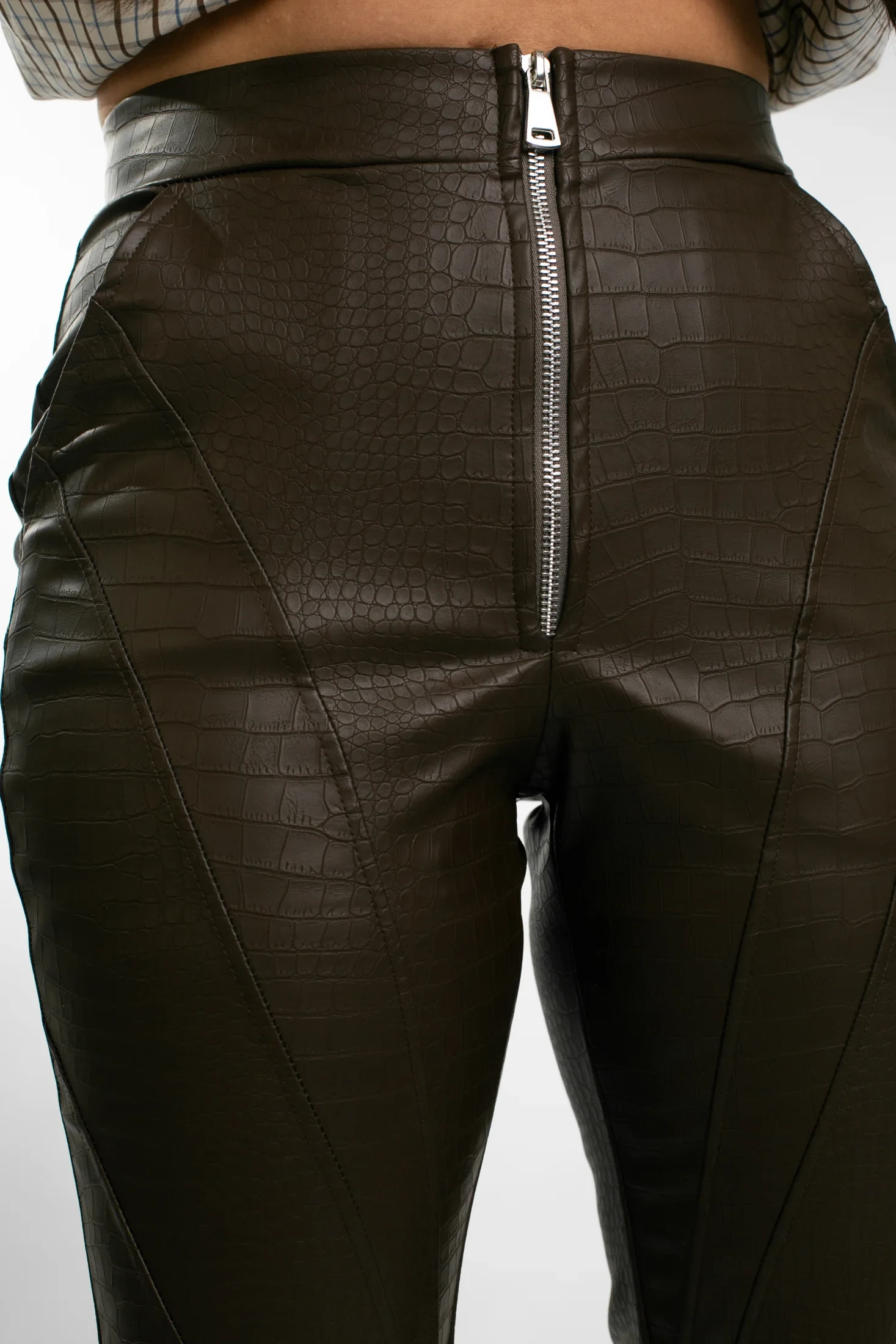 Pantalon Slim Brown — imagine 4