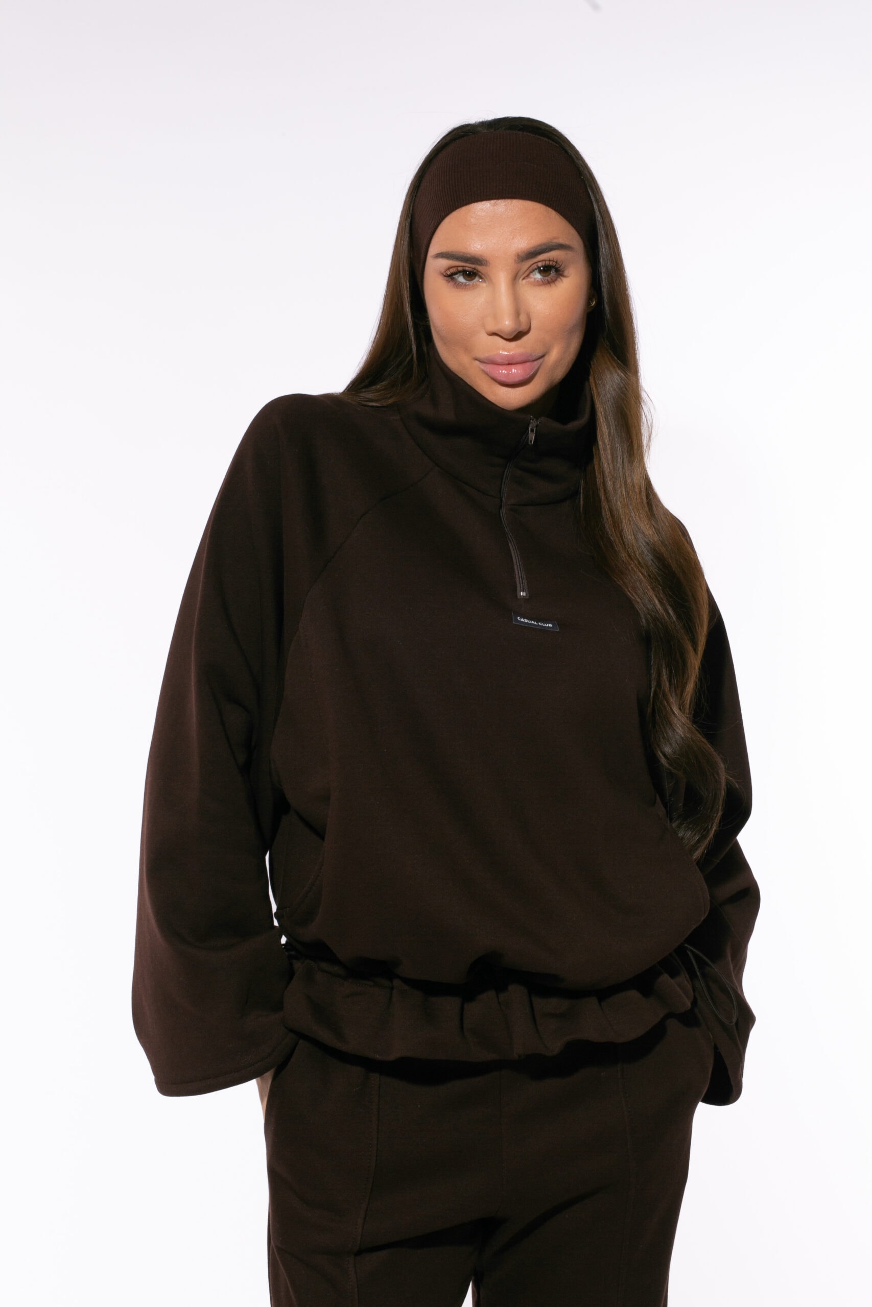 Costum Casual Brown Club — imagine 3